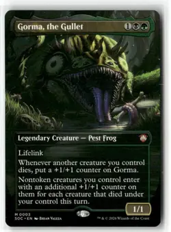 Gorma, The Gullet Secrets of Strixhaven MTG MAGIC REGULAR NM Extended - Image 1