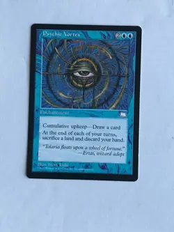 MTG Magic the Gathering English Weatherlight Psychic Vortex NM unplayed - Image 1