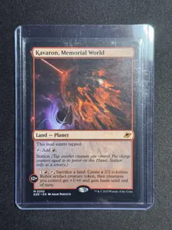 Edge of Eternities Kavaron, Memorial World #255 MTG NM - Image 1
