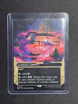 Edge of Eternities: Stellar Sights Eldrazi Temple (0014) (Borderless) #14 MTG NM - Image 1