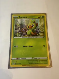 Pokemon TCG Grookey Holo SWSH001 Sword & Shield Promo - Image 3