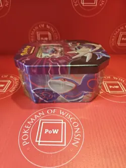 NEW Pokemon TCG Azure Legends Tin DIALGA EX Pokemon Center - In Hand - Sealed - Image 5