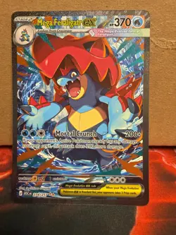 Pokemon TCG Ascended Heroes Mega Feraligatr EX 274/217 SIR - Image 3