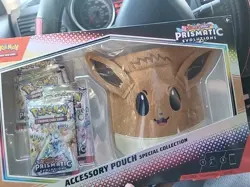 Pokemon TCG: Prismatic Evolutions - Eevee Accessory Pouch - Image 1