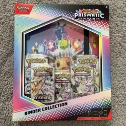 Pokemon TCG: Scarlet & Violet Prismatic Evolutions Binder Collection New Sealed - Image 1