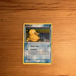 Pokemon TCG Psyduck Ex Team Rocket Returns Holo 70/109 Stamp English - Image 1