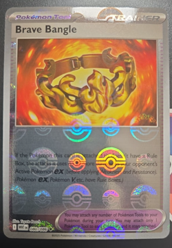 Pokemon TCG Brave Bangle 080/086 Poke Ball Reverse Holo English NM - Image 1