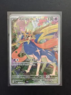Pokemon TCG - Phantasmal Flames - Zacian - 100/094 - Illustration Rare - Image 1
