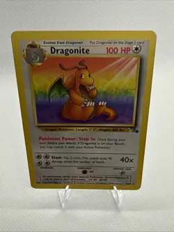 Pokemon - Fossil Non Holo Rare Dragonite 19/62 - Image 2