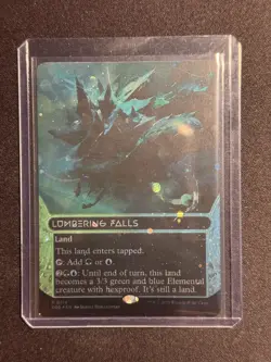 EoE: Stellar Sights Lumbering Falls (Borderless) (Galaxy Foil) #114 MTG NM - Image 1
