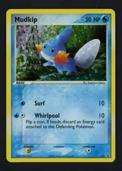 Mudkip 018 EX Deck Tin Nintendo Promo Holofoil Pokemon TCG - Image 1