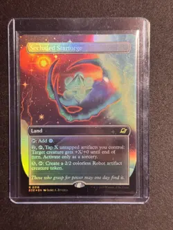 Edge of Eternities Secluded Starforge FOIL (Borderless) #316 MTG NM - Image 1