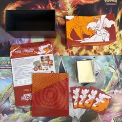 Pokemon TCG Sun & Moon Unbroken bonds 2019 ETB w/ Dividers & Sleeves *EMPTY* - Image 3