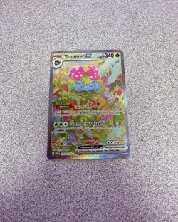 Pokemon Venusaur ex EX SIR Full Art Holo Sv: Scarlet & Violet 151 198/165 340HP - Image 1