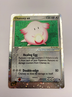 Pokemon Card - Chansey ex 96/109 EX Ruby & Sapphire *HP* Ultra Rare Holo ex - Image 1