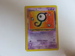 Pokemon Unown Black Star Promo 38, 2001 LP - Image 1