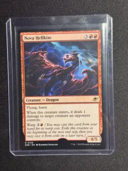 Edge of Eternities Nova Hellkite ERROR MISSING STAMP #148 MTG NM - Image 1