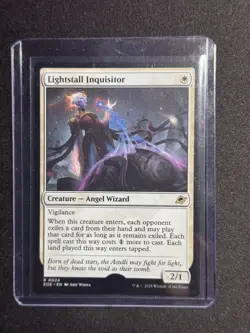 Edge of Eternities Lightstall Inquisitor ERROR MISSING STAMP #24 MTG NM - Image 1