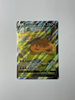 Pokemon TCG Charizard V SWSH260 Black Star Promo 2022 Sword and Shield (NM) - Image 1