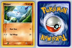 Wooper 79/115 Common Unseen Forces Pokemon MP - Image 3