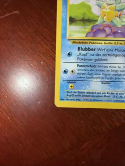 [German] Vintage Rare Squirtle/Schiggy 63/102 Base Set LP/NM Pokemon - Image 4