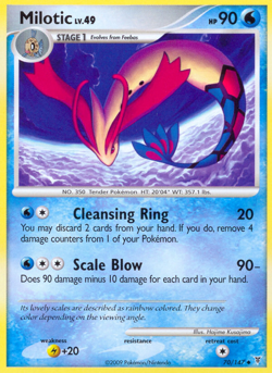 Milotic 70/147 Uncommon Supreme Victors Pokemon LP - Image 4
