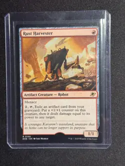 Edge of Eternities Rust Harvester ERROR MISSING STAMP #159 MTG NM - Image 1