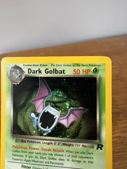 Pokemon TCG - Dark Golbat || Holo || 7/82 || Team Rocket || Near Mint - Image 3