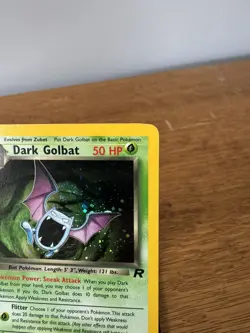 Pokemon TCG - Dark Golbat || Holo || 7/82 || Team Rocket || Near Mint - Image 5