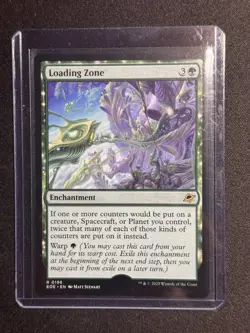 Edge of Eternities Loading Zone ERROR MISSING STAMP #196 MTG NM - Image 1