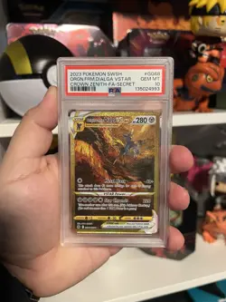 Pokemon Crown Zenith Dialga GG68 FA Secret Galarian Gallery PSA 10 Gem Mint - Image 1