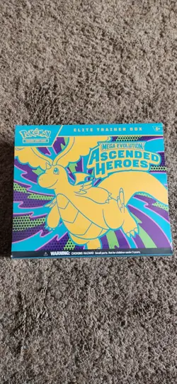 Pokemon TCG Mega Evolution Ascended Heroes Elite Trainer Box ETB Sealed New - Image 1