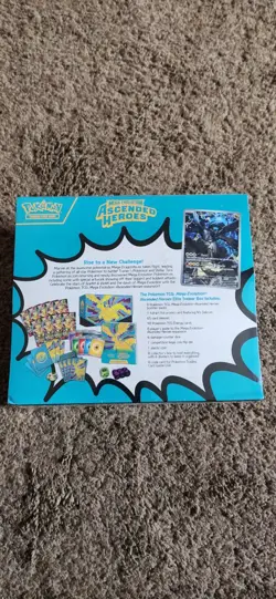 Pokemon TCG Mega Evolution Ascended Heroes Elite Trainer Box ETB Sealed New - Image 2
