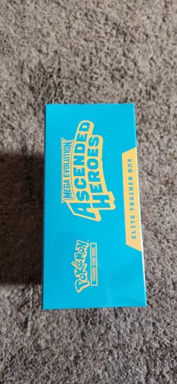 Pokemon TCG Mega Evolution Ascended Heroes Elite Trainer Box ETB Sealed New - Image 3