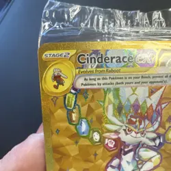 Pokemon Cinderace ex 163 Scarlet & Violet Promo 2024 Stage 2 320 HP Holo Sealed - Image 3