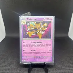 Pokemon TCG Pokemon Alakazam Alakazam Holo SEALED PROMO 082/167 - Image 3