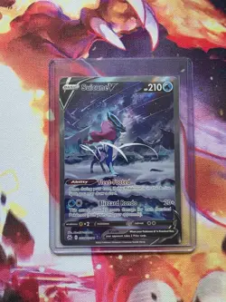 Pokemon Suicune V GG38/GG70 Full Art Crown Zenith Galarian Gallery - Image 1