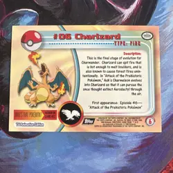 Topps Pokemon - Charizard - Series 1 - Rainbow Pokeball Foil🌈 - Very Rare! - Image 4