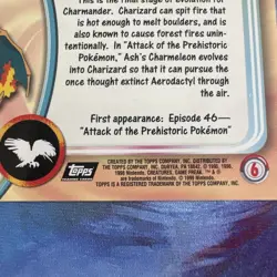 Topps Pokemon - Charizard - Series 1 - Rainbow Pokeball Foil🌈 - Very Rare! - Image 5