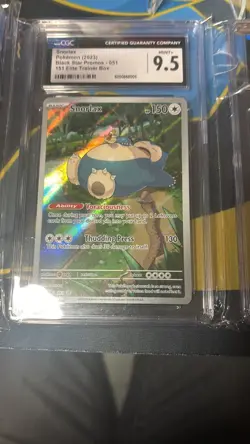 Pokemon TCG Snorlax Black Star Promos SVP 051 Promo CGC 9.5 - Image 1
