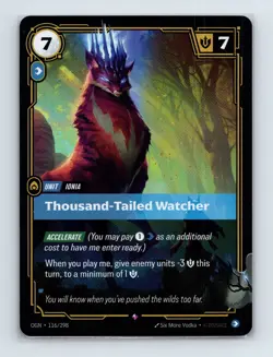 Thousand-Tailed Watcher Rare Origins 116/298 NM - Image 1