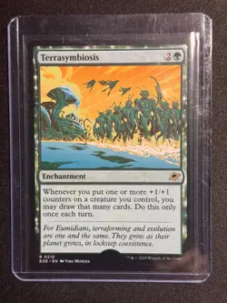 Edge of Eternities Terrasymbiosis ERROR MISSING STAMP #210 MTG NM - Image 1