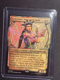 The Lost Caverns of Ixalan Anim Pakal, Thousandth Moon (Showcase) #300 MTG NM - Image 1