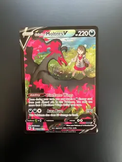 Pokemon TCG Galarian Moltres V Astral Radiance TG20/TG30 Ultra Rare - Image 1