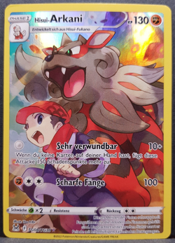 Hisui-Arkani TG08/TG30 Verlorener Ursprung Full Art Pokemon Pokemon Karte DE NM - Image 1