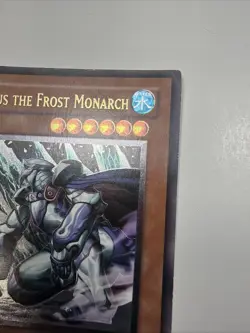 Yugioh Mobius The Frost Monarch SOD-EN022 Ultimate Rare 1st Edition VLP - Image 4