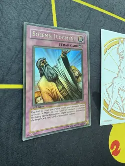 Yu-Gi-Oh! Solemn Judgment MRD-127 Ultra Rare 1st Edition 002🔥HP🔥 - Image 2