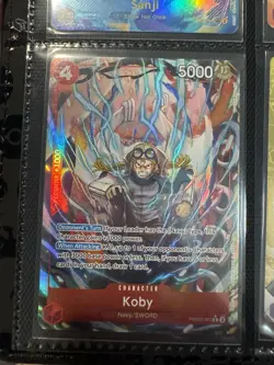 One Piece TCG The Best Vol. 2 PRB-02 - Koby PRB02-001 R (Alt Art) - NM Eng - Image 1