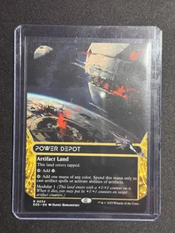 Edge of Eternities: Stellar Sights Power Depot (0034) (Borderless) #34 MTG NM - Image 1