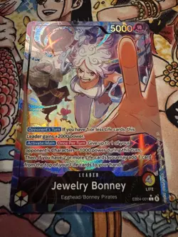 ONE PIECE JEWELRY BONNEY EB04-001 ALT ART LEADER ENGLISH OP15 / EB04 - ALTERNATE - Image 1
